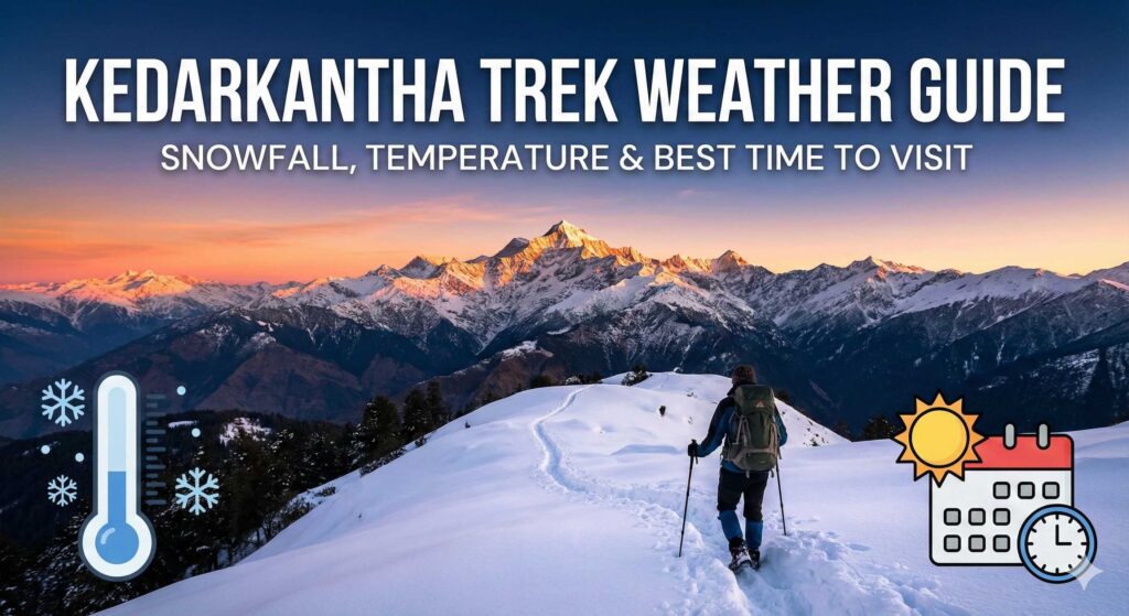 Kedarkantha Trek Weather Guide: Snowfall, Temperature & Best Time to Visit