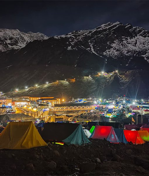 Camps at Kedarnath