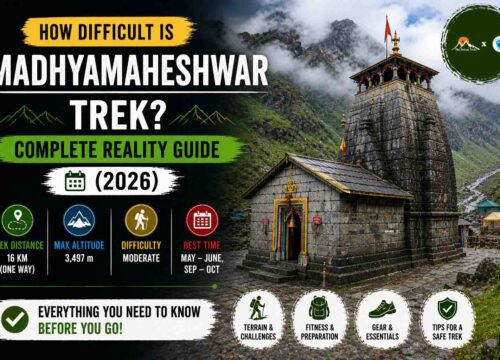 How Difficult is Madhmaheshwar Trek? Complete Reality Guide (2026)