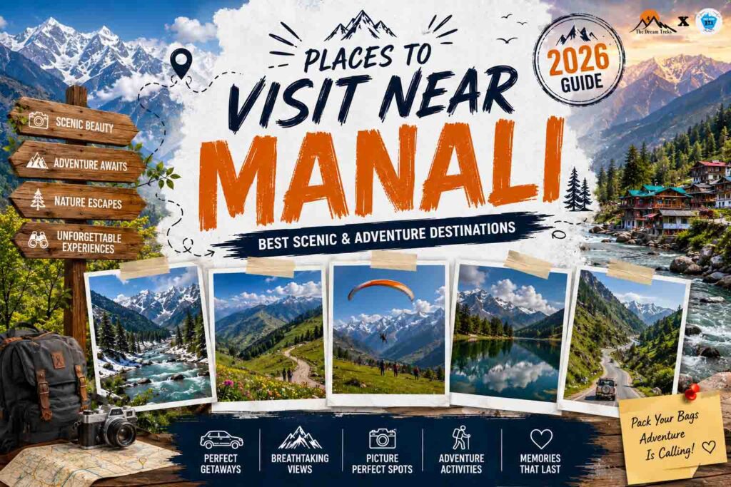 Places to Visit Near Manali (2026 Guide) – Best Scenic & Adventure Destinations