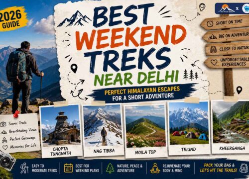 Best Weekend Treks Near Delhi (2026 Guide) – Perfect Himalayan Escapes for a Short Adventure