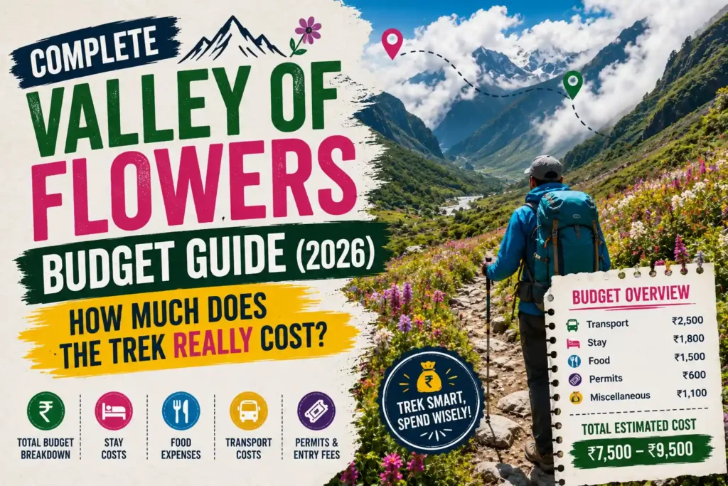 Complete Valley of Flowers Budget Guide (2026): How Much Does the Trek Really Cost?