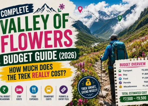 Complete Valley of Flowers Budget Guide (2026): How Much Does the Trek Really Cost?