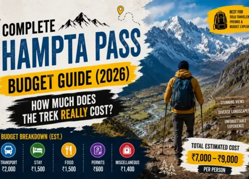 Complete Hampta Pass Budget Guide (2026): How Much Does the Trek Really Cost?