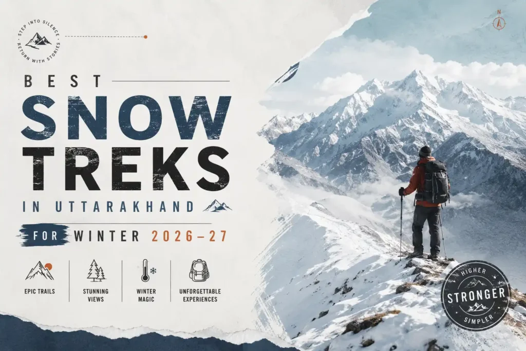 Best Snow Treks in Uttarakhand for Winter 2026–27