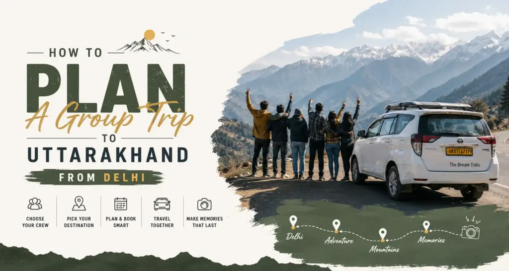 How to Plan a Group Trip to Uttarakhand From Delhi