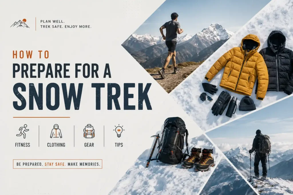 How to Prepare for a Snow Trek: Fitness, Clothing, Gear & Essential Tips