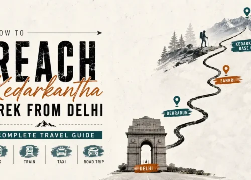 How to Reach Kedarkantha Trek From Delhi: Complete Travel Guide
