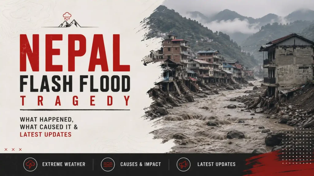 Nepal Flash Flood Tragedy: What Happened, What Caused It & Latest Updates