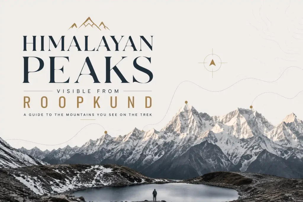 Himalayan Peaks Visible from Roopkund: A Guide to the Mountains You See on the Trek