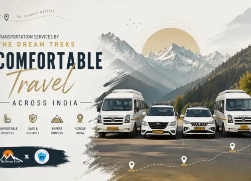 Transportation Services by THE DREAM TREKS: Comfortable Travel Across India