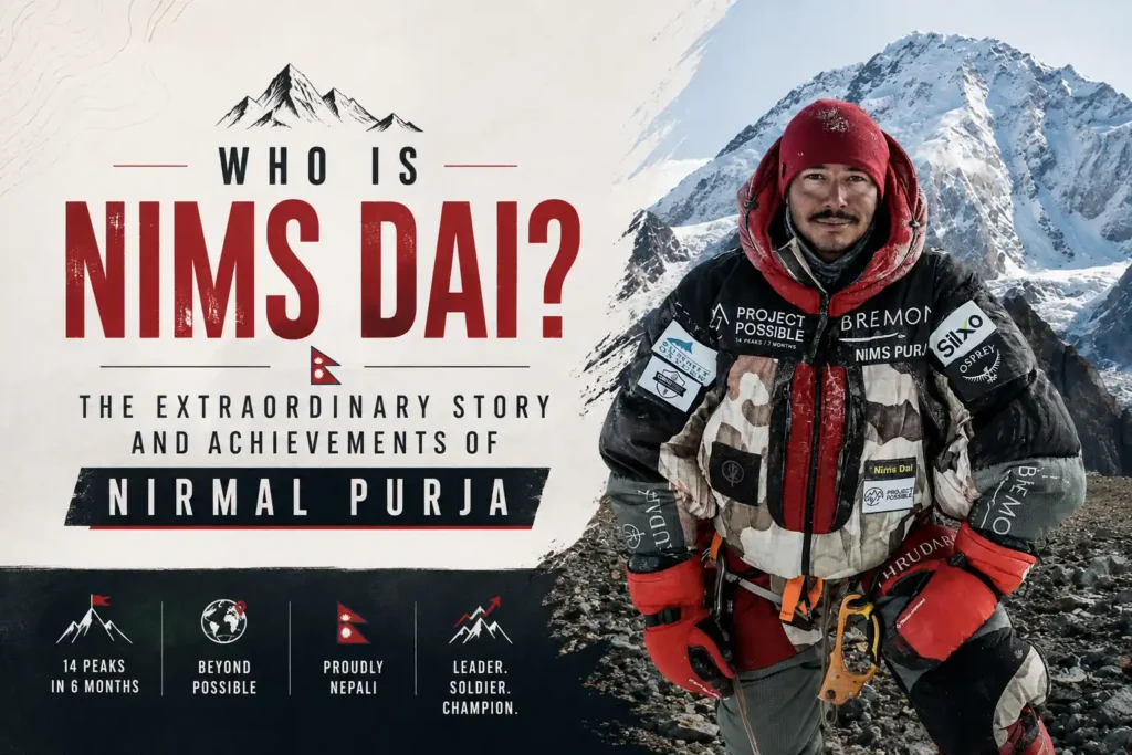 Who is Nims Dai? The Extraordinary Story and Achievements of Nirmal Purja