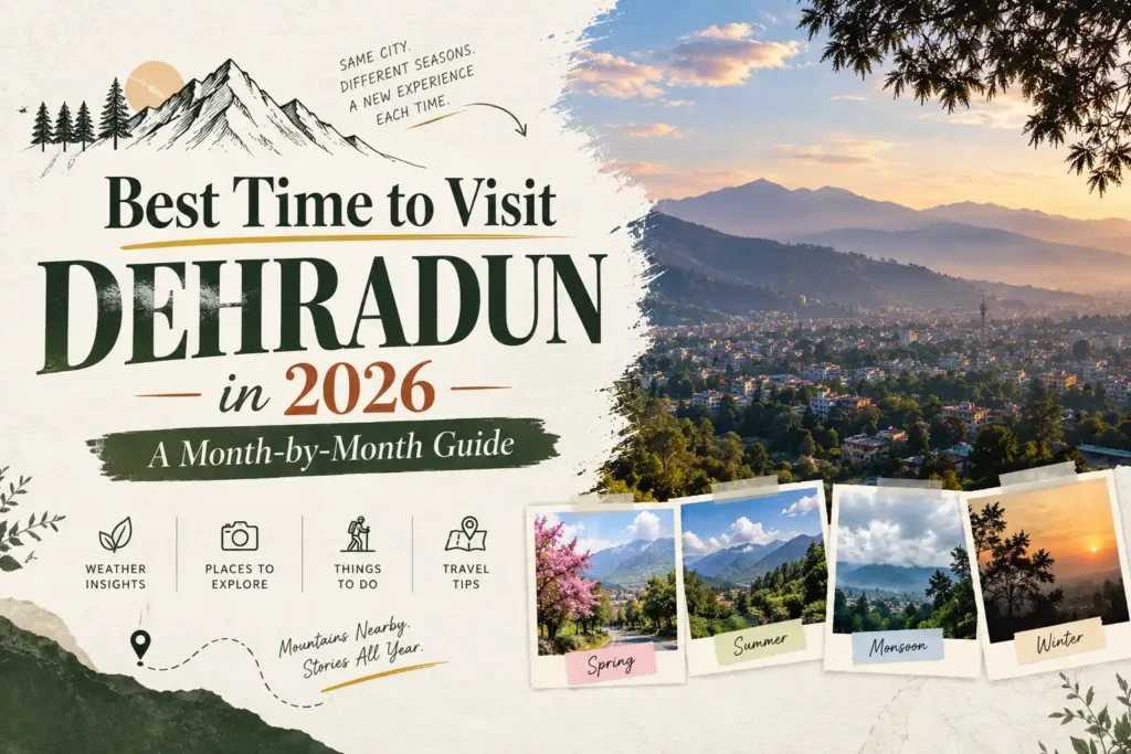 Best Time to Visit Dehradun in 2026: A Month-by-Month Guide