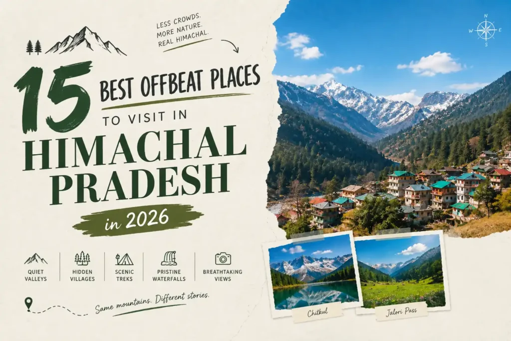 15 Best Offbeat Places to Visit in Himachal Pradesh in 2026
