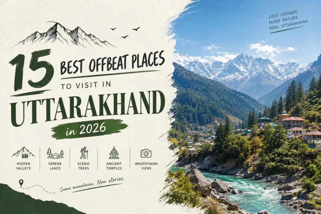 15 Best Offbeat Places to Visit in Uttarakhand in 2026