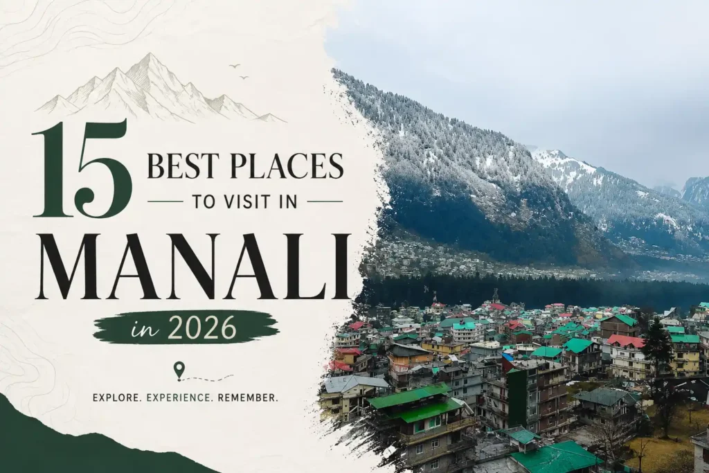 15 Best Places to Visit in Manali in 2026