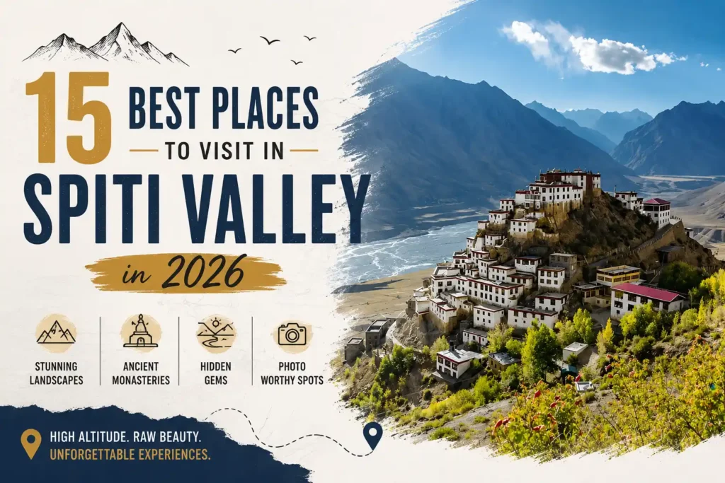 15 Best Places to Visit in Spiti Valley in 2026